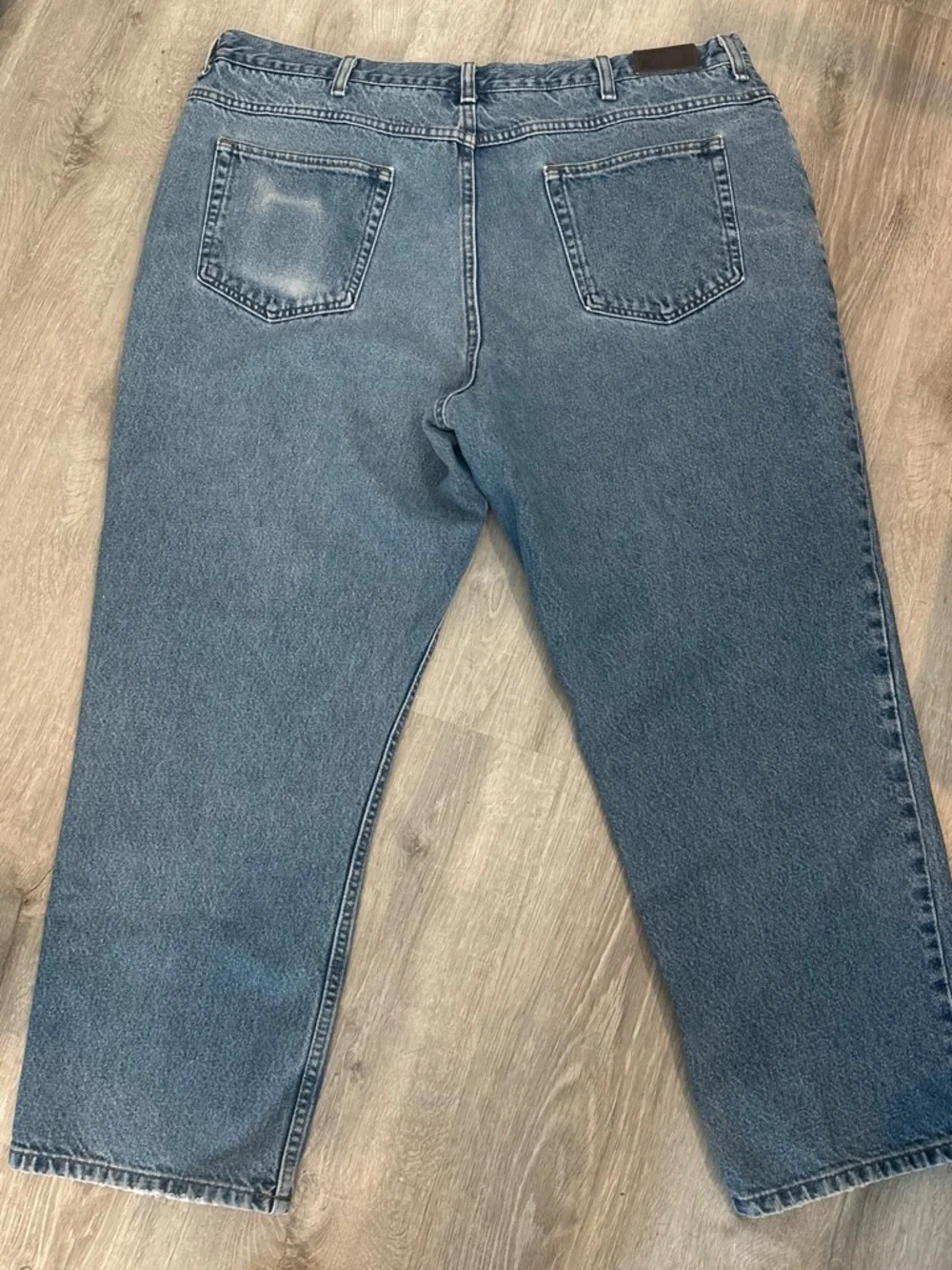 L.L. Bean Men's Relaxed Straight Light Blue Jeans